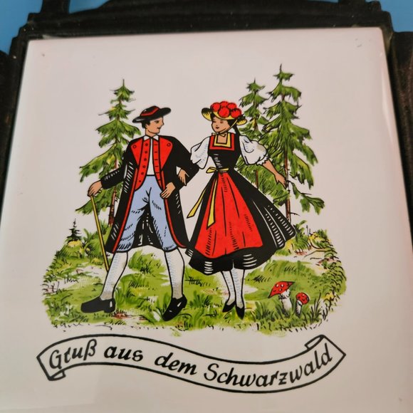 vintage cast iron trivet good used condition made in France. - Picture 2 of 6